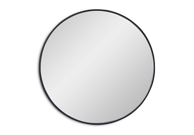 Зеркало Ala M Black в тонкой раме Smal, стиль Скандинавский Неоклассика Лофт Современный, гарантия 