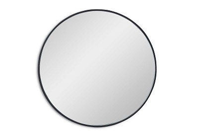 Зеркало Ala S Black в тонкой раме Smal, стиль Скандинавский Неоклассика Лофт Современный, гарантия 