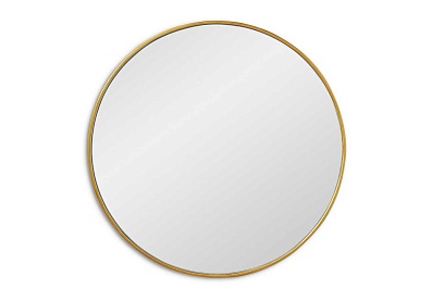 Зеркало Ala M Gold в тонкой раме Smal, стиль Скандинавский Неоклассика Современный, гарантия 